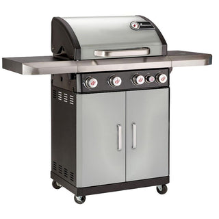 Exon Cook 4.1 Gas BBQ - Stainless Steel