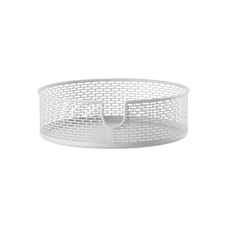 Basket 20 x 6,5 cm White
