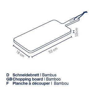 Chopping Board Cosmo 52cm