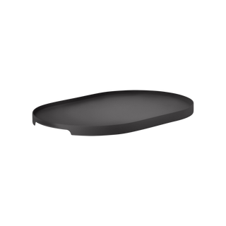 Tray Black Singles 23cm Oval