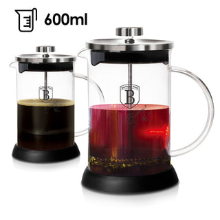 Coffee & tea plunger, 600ml