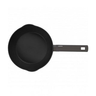 Deep frypan with 2 mouth, 28 cm, Anthracite