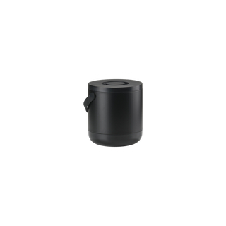 Waste Bin Circular 15L Black