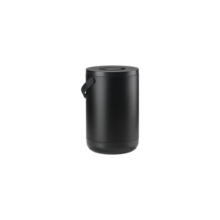 Waste Bin Circular 22L Black