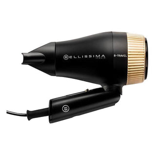 Travel hairdryer with B-Travel folding handle