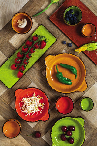 Vulcania Plate Orange