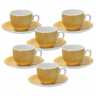 Sfera Colorplay Coffee Cup & Saucer Set of 6 pcs