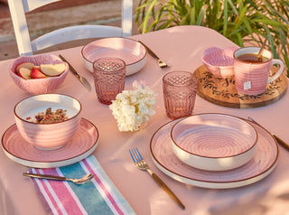 Urban Pastel Pink Dinner Plate