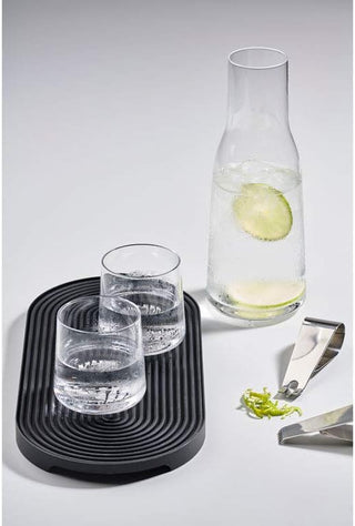 Mat Cocktail Rocks 34x15cm Black