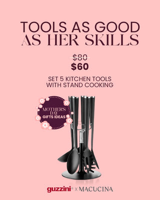 Set 5 Kitchen Tools With Stand Cooking
