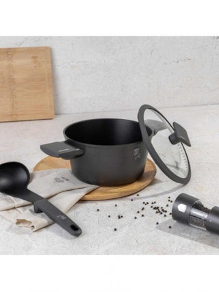 Casserole with lid, Anthracite