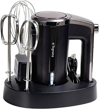 Rechargeable Hand Mixer Black,50W