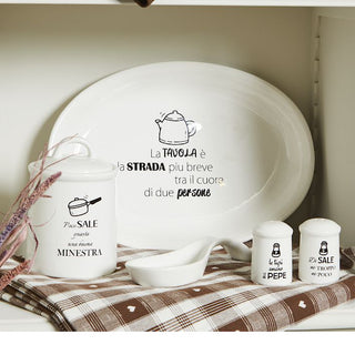 Ceramica Kitchen Cool Oval Plate 38cm