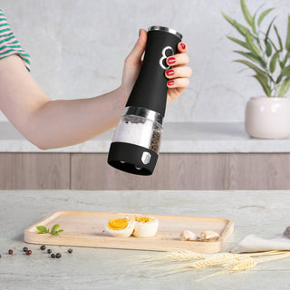 2 in 1 electric pepper and salt mill