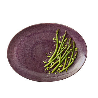 Oval Stoneware Dish 36x25cm