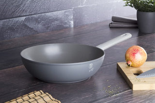 Wok, 28 cm Grey Matt