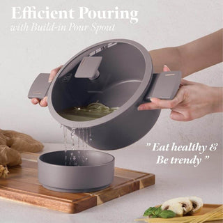 15-Piece Kitchen Stackable Cookware Set
