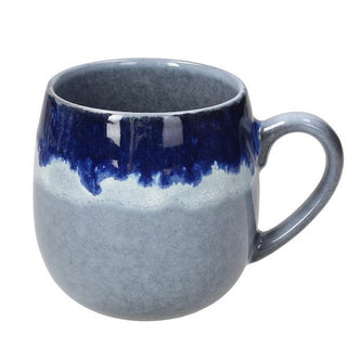 Madrid Atlantico Bombato Blue Mug 450cc