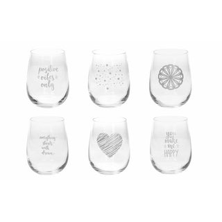 Set 6 Glasses Dorado 470cc