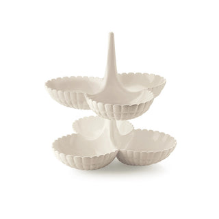 Set of 2 Hors d’oeuvres dish Tiffany Clear