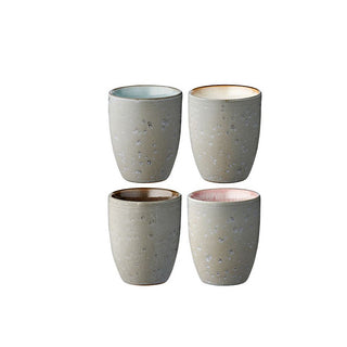 Stoneware Thermo Mug 0.27 l 4 Pcs