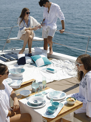 Melamine Deep Plate Harmony – Mare, 6 Pcs