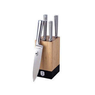 7 pcs knife set with bamboo stand