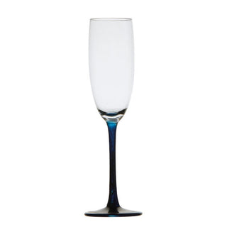 Ecozen Champagne Glass – Party Blue – 6 Pcs