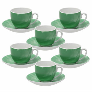 Sfera Colorplay Coffee Cup & Saucer Set of 6 pcs