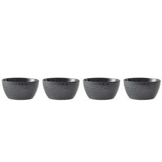 Bowl Set 12x6cm 4pcs Galaxy Black