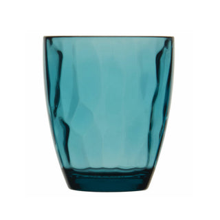 Water Glass Happy – Turquoise, 6 Pcs
