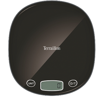 Electronic kitchen scale Black