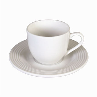 Set 6 Coffee Cup & Saucer Linea Polis Circles
