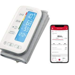 The moderne and nomadic connected arm blood pressure monitor