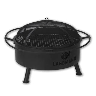 2in1 Outdoor Fire Basket & Grill Industrial Design