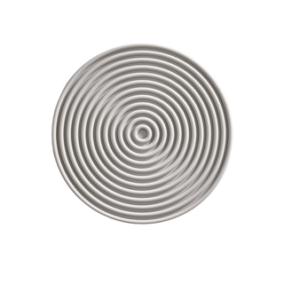 Cocktail Mat Rocks D15cm Warm Grey