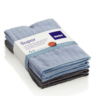 Universal cleaning cloths 4pc - Summer Blue