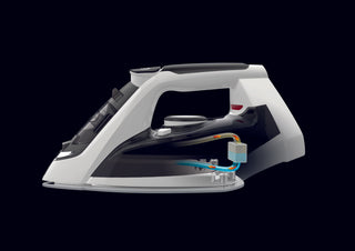 Imetec Steam Iron , 2X Zero Calc Z1 2800, 2200W, 130G , Glide Ceramic