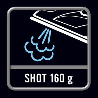 Imetec Steam Iron, 4X Zero Calc Z3 3700 , 2400W, 160G, Glide Ceramic Plate