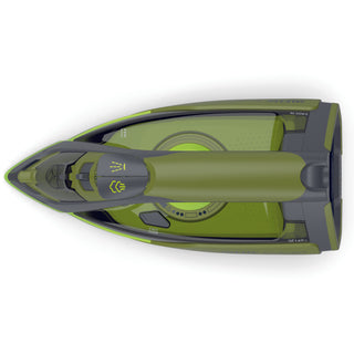 Imetec Steam Iron , Eco technology , 2400W , 160G , Glide Pro Ceramic Plate