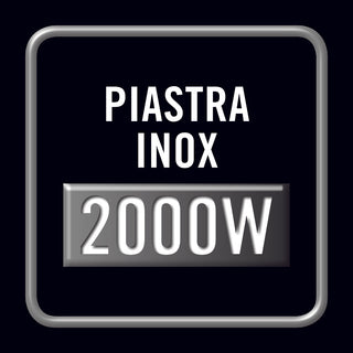 Imetec Steam Iron, Titanox 2000W, 80G, Plate