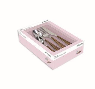 Anthony Wood Cutlery Set 24 pcs