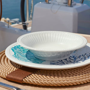 Mare - Flat Plate - Blue - Set 6 pcs