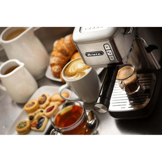 Metal Espresso Machine for Ground Coffee and Pods