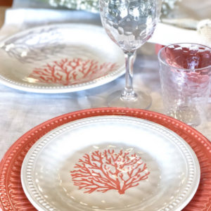Mare - Dessert Plate - Coral - Set 6 pcs