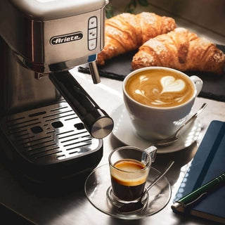 Metal Espresso Machine for Ground Coffee and Pods
