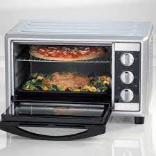 Electric Oven Double Glass Convection Silver 30L 1500W