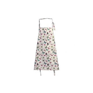 Tablier Cotton Beige Butterfly Romance Apron