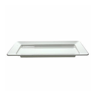 Rect.Tray 75x25cm Show Plate Bianco