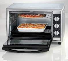 Electric Oven Double Glass 52L 1800W